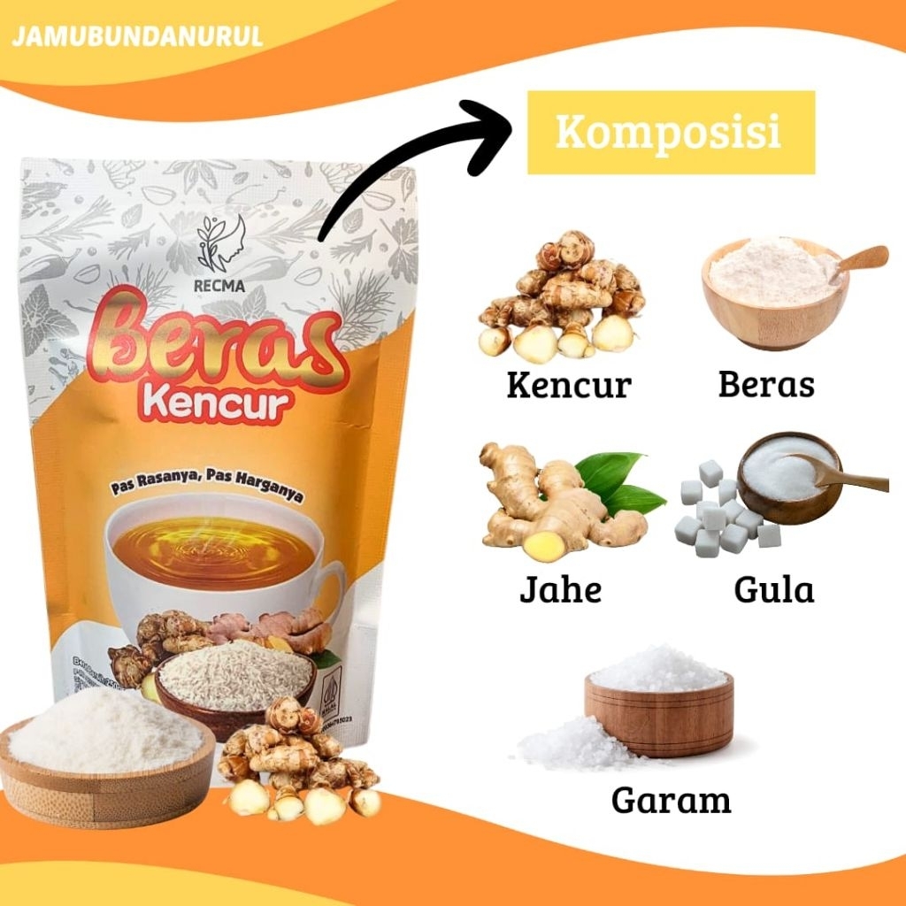 

BERAS KENCUR INSTAN 250 GR TANPA AMPAS
