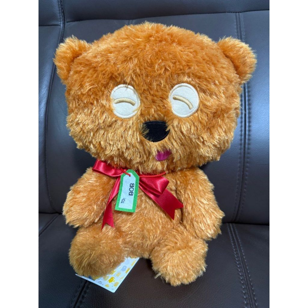 Boneka Bob Teddy Bear Tim Bob the Minion Soft Fluffy Plush Original New Tag Bulu Mawar Lebat Halus L