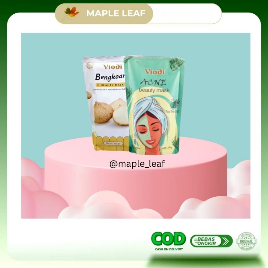 VIODI MASKER WAJAH BENGKOANG / JERAWAT 250g