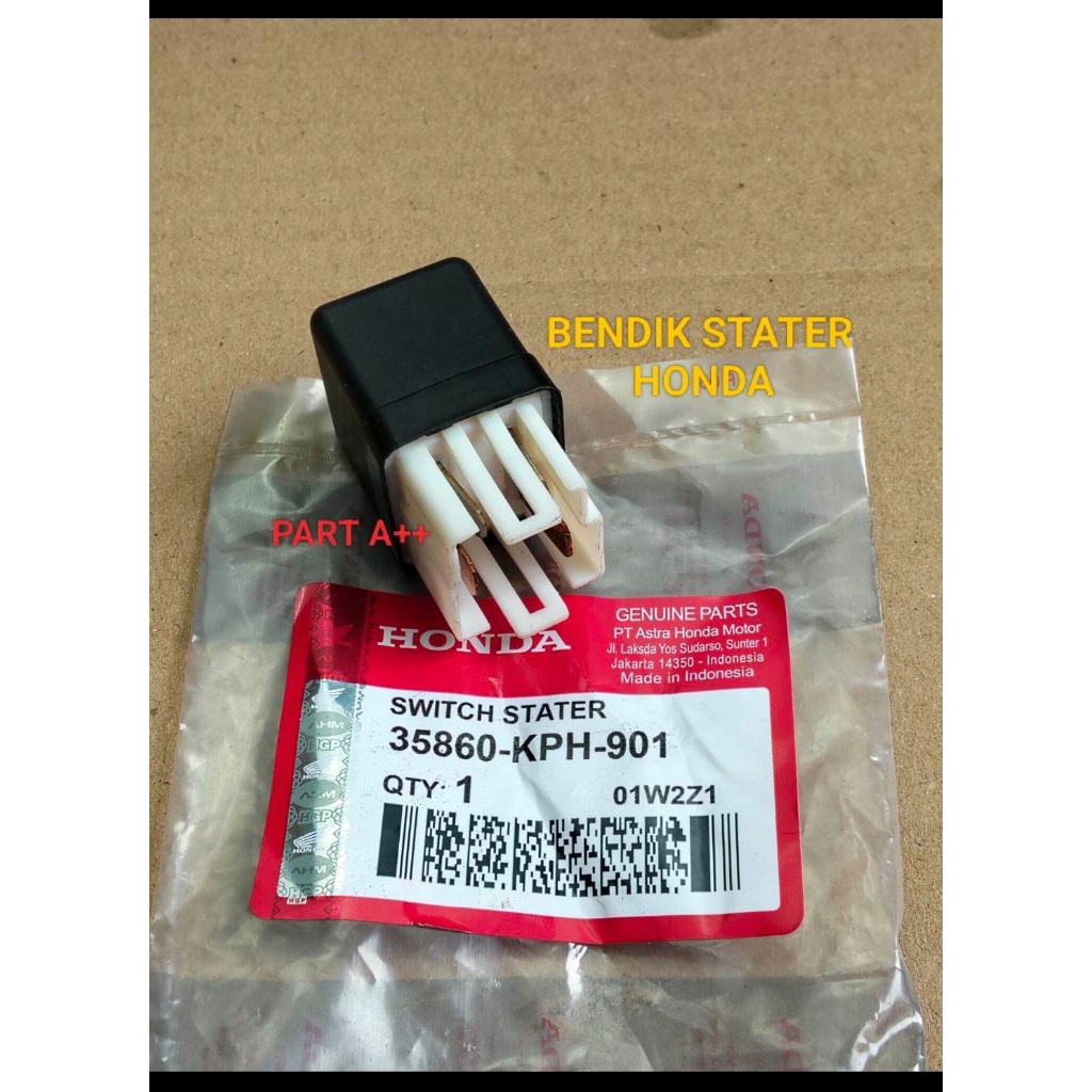 BENDIK STATER ORI HONDA BEAT KARBU FI ESP VARIO 125&150 SPACY SCOOPY KARISMA SUPRA KPH ORI