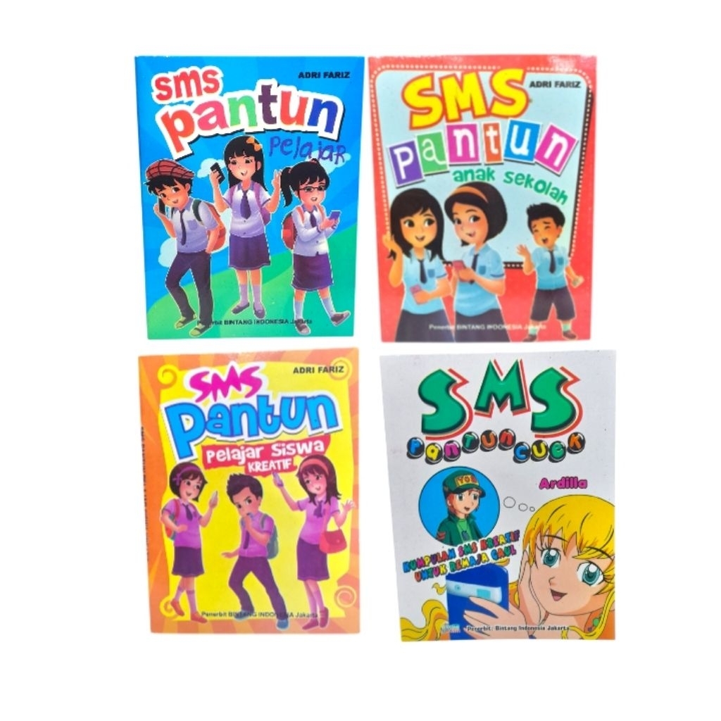 

Buku SMS Pantun Kertas Cd Buram Softcover Ukuran A6