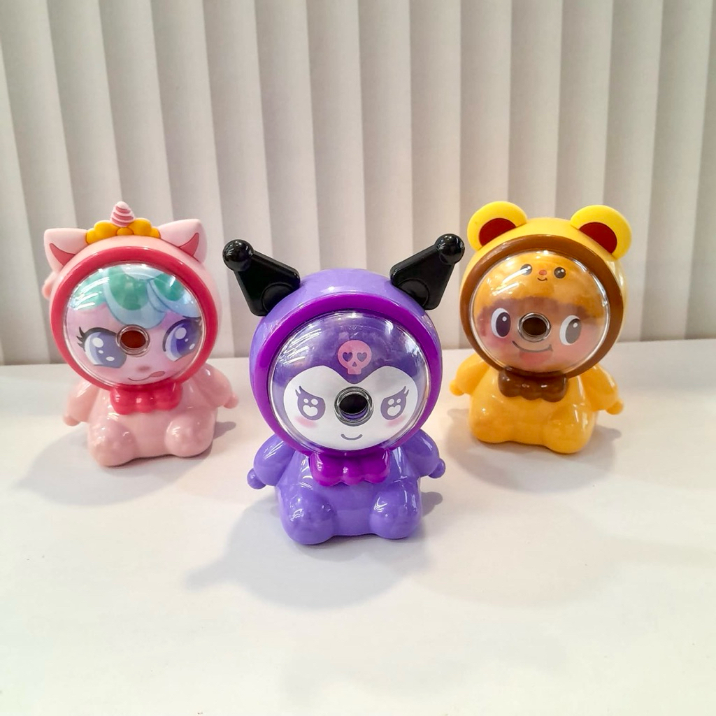 

RAUTAN PINSIL PUTAR 827 KUROMI UNICORN//SERUTAN DUDUK MEJA
