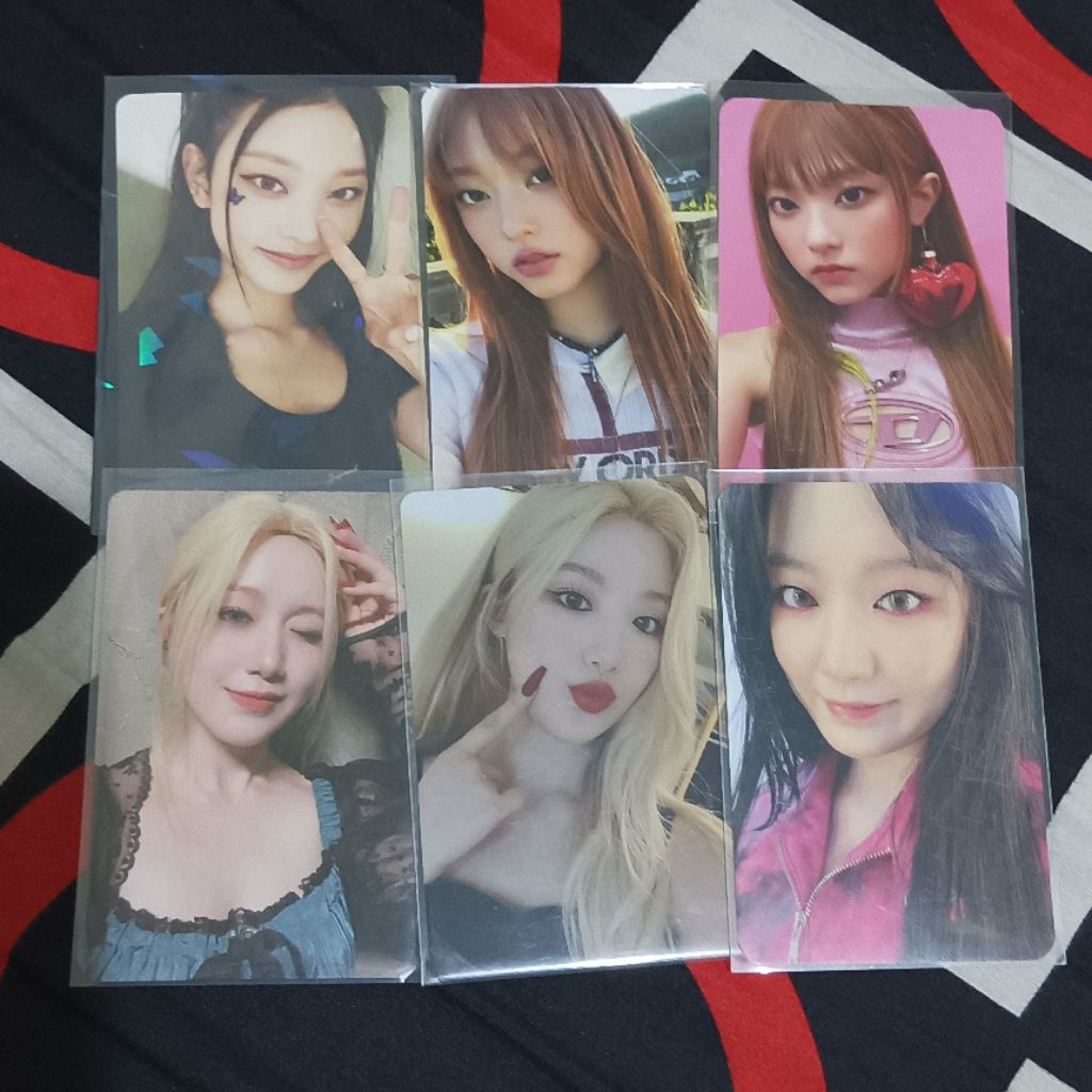 PC Official Photocard Haerin Newjeans nabi / kupu-kupu weverse sunkissed Shuhua IDLE blonde I NEVER 