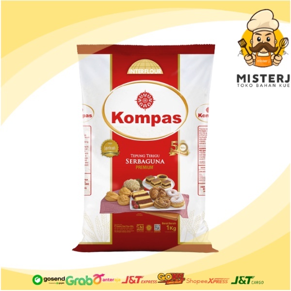 

1kg kompas tepung terigu serbaguna premium