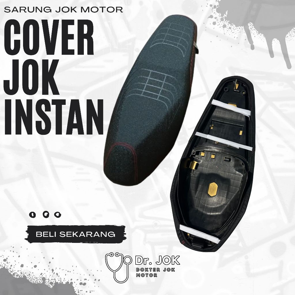 COVER JOK MOTOR TINGGAL PASANG EMBOS PRIMA