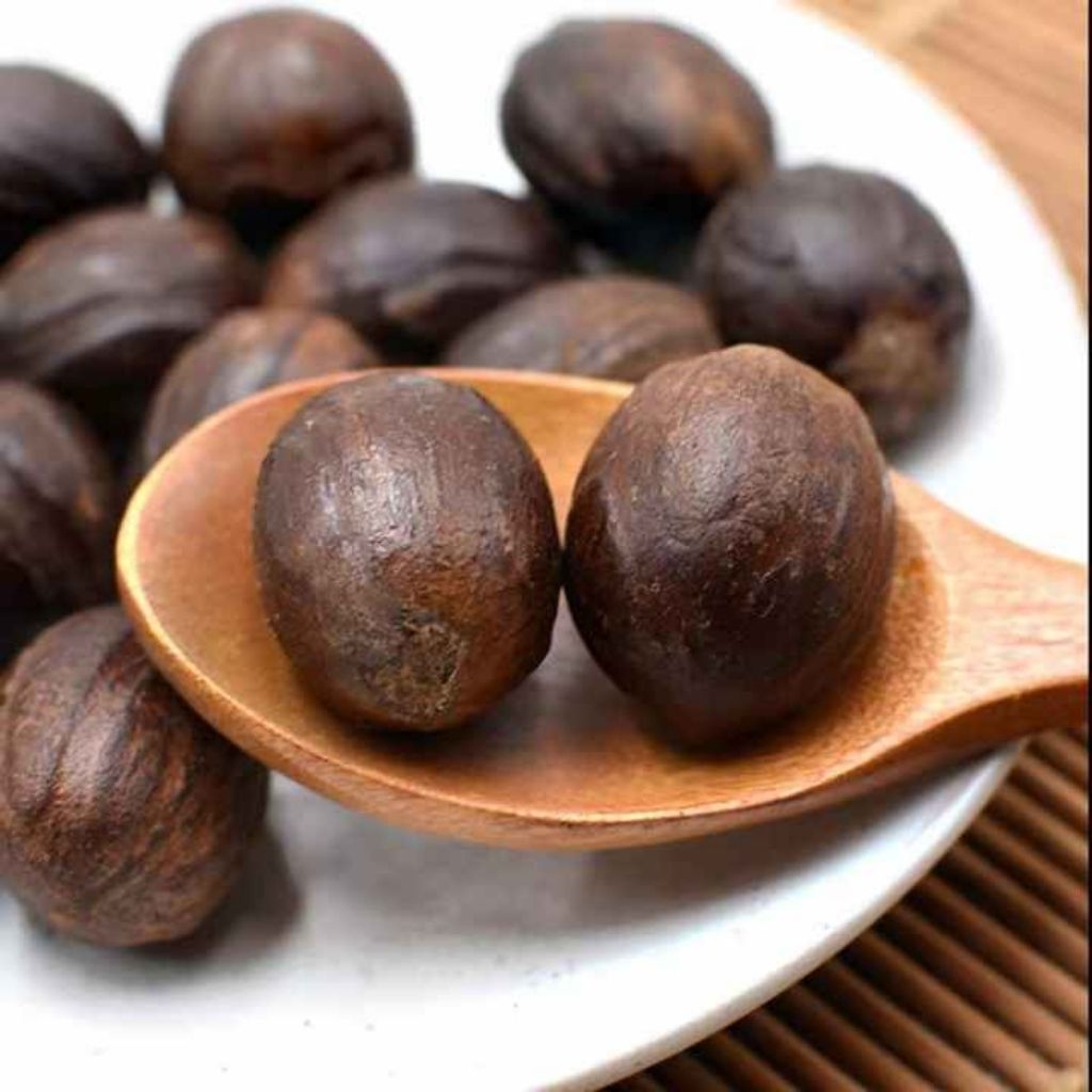 

buah pala kering 100 gram/ pala kering kualitas unggul
