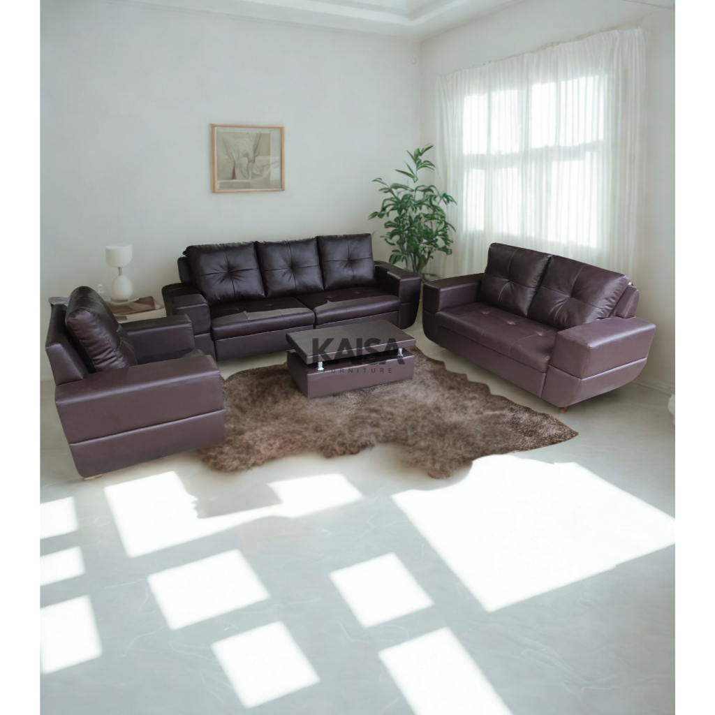 sofa minimalis exclusive terbaru dakron 321 + meja - Kaisa Furniture
