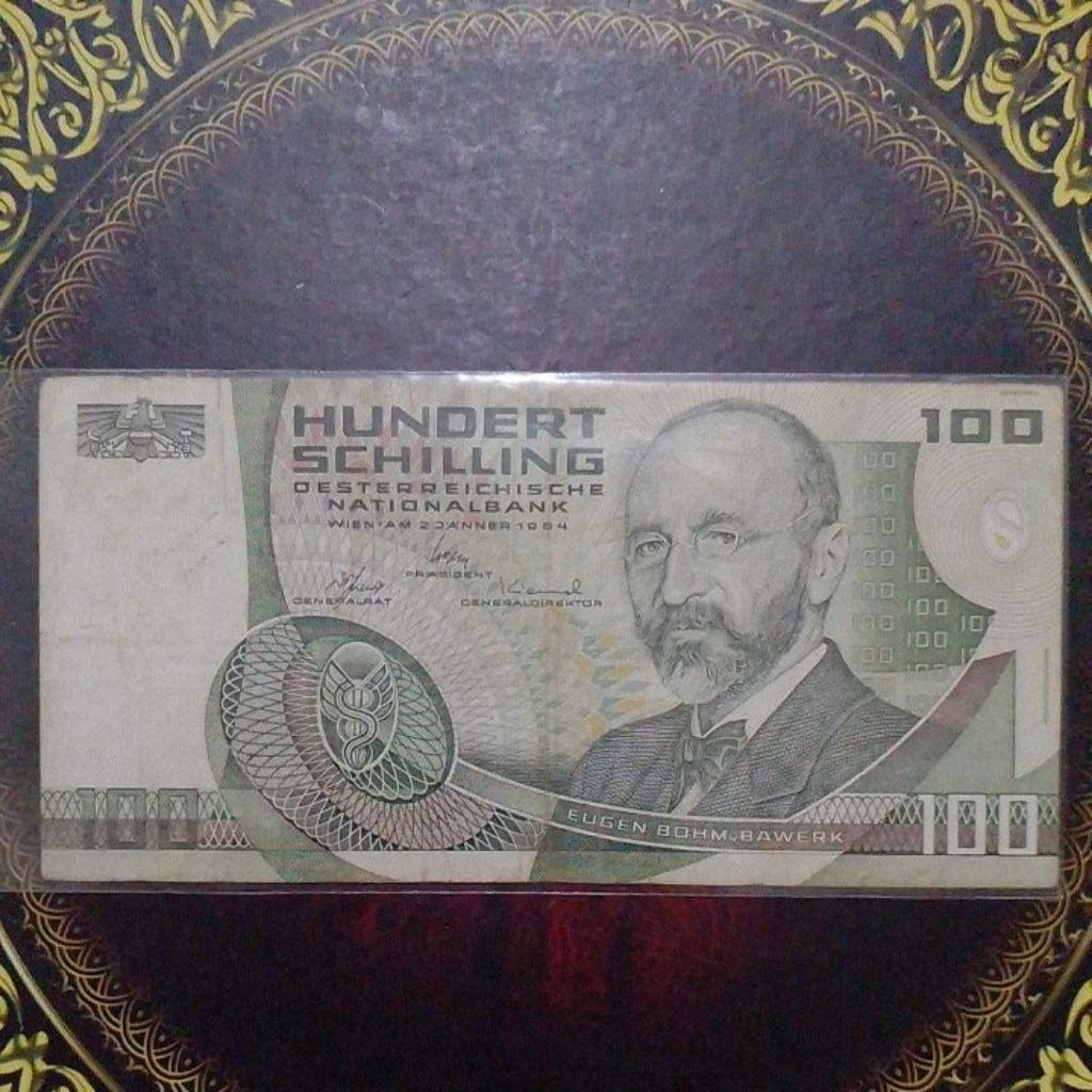 Uang Austria 100 schilling vf