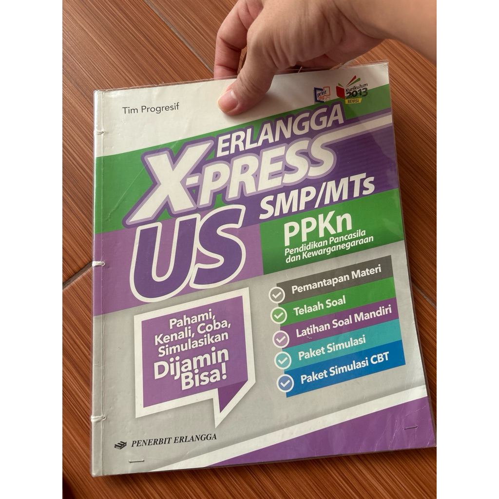 Erlangga xpress us PPKn / us pendidikan pancasila dan kewarganegaraan kelas 9 kurikulum 2013 revisi