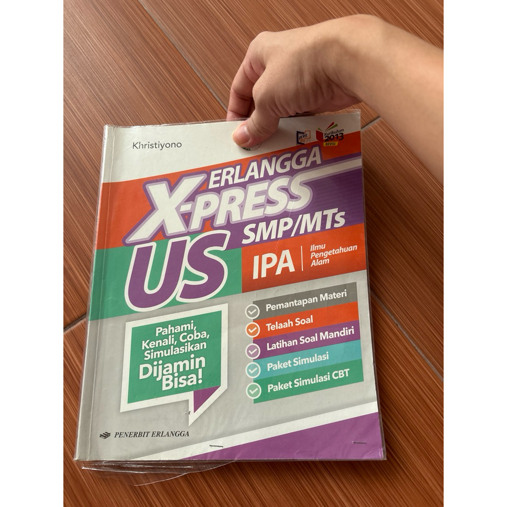 erlangga xpress us ipa / us ilmu pengetahuan alam kelas 9 kurikulum 2013 revisi