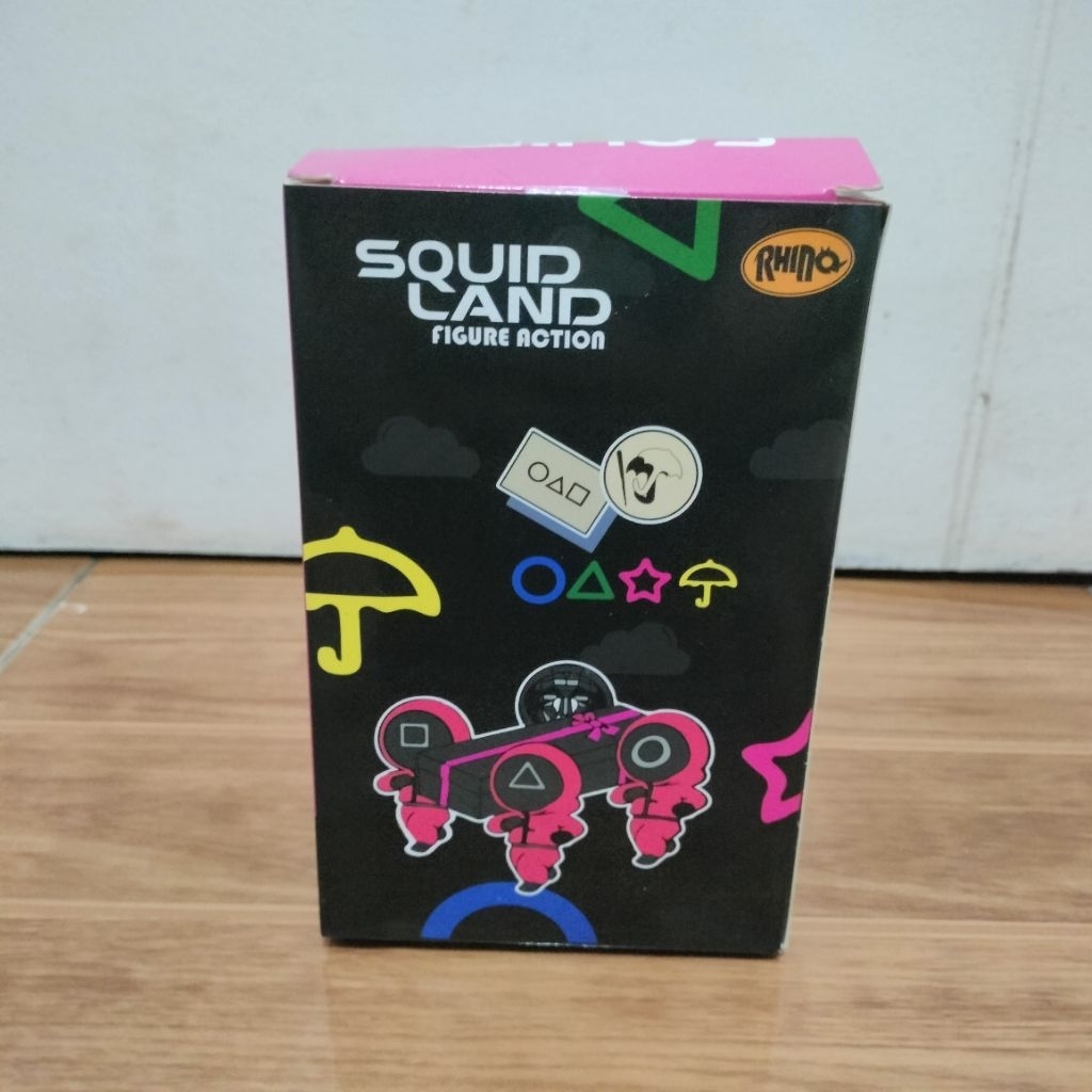 Rhino Figure Figur Mainan Squid Land Game