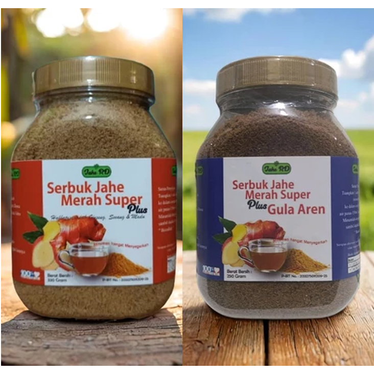 

Minuman Jahe Merah Gula Aren RD Super Herbal Sehat & Hangatkan Tubuh