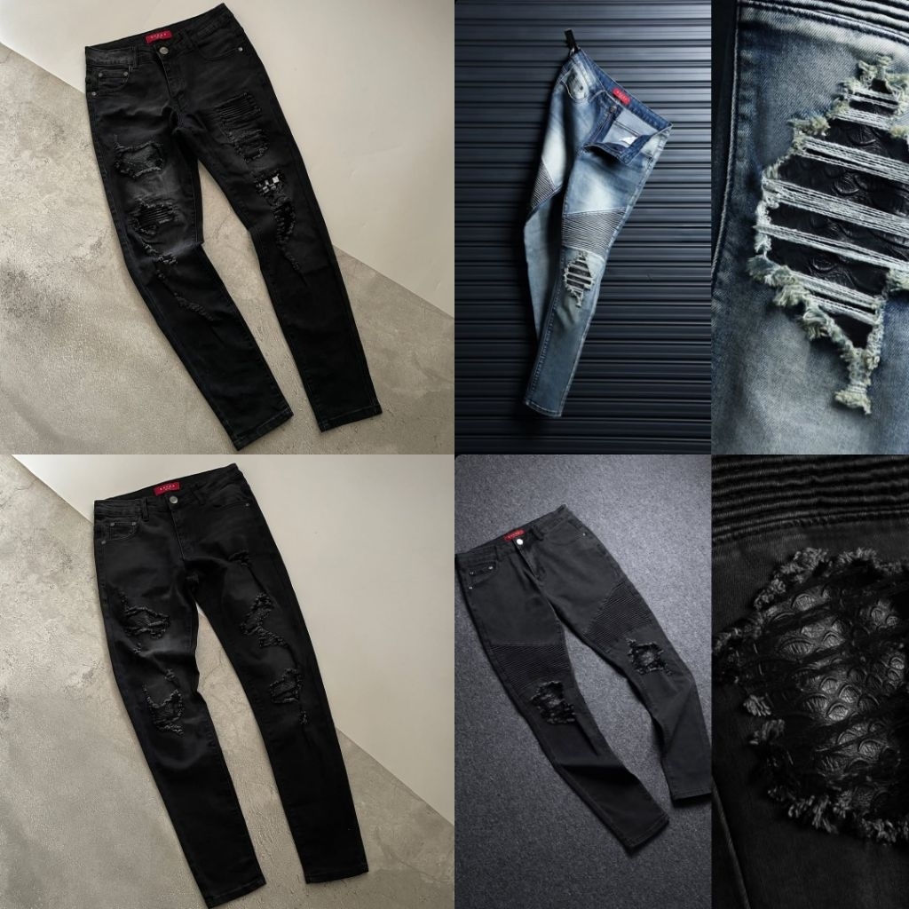 [100% ORIGINAL] CELANA RUCAS S9 GRAND COMBINATION | RUCAS S8 PHYTON LEATHER JEANS | RUCAS "YEAR OF S