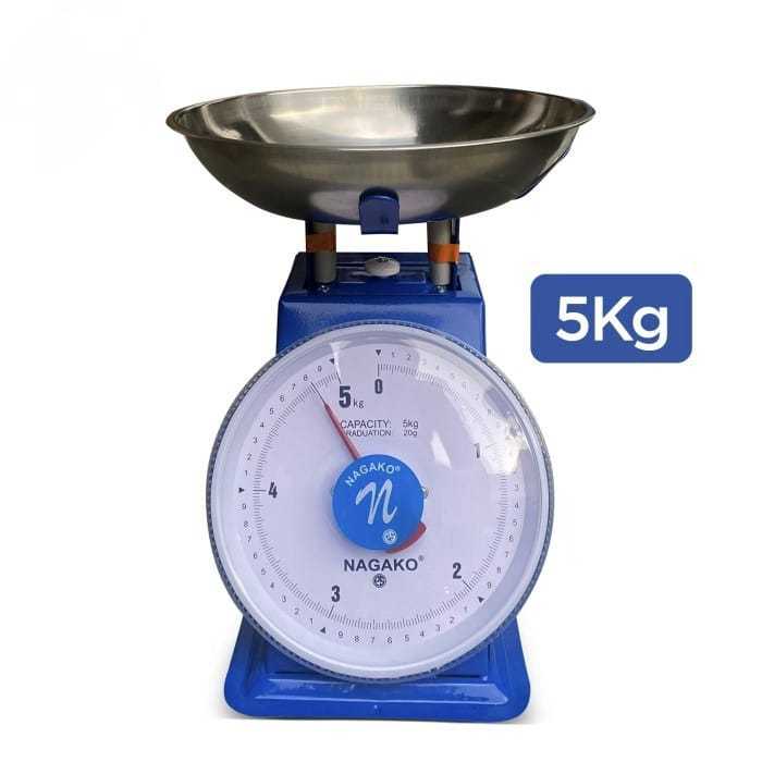 Timbangan Buah 5 Kg / Timbangan Duduk / Timbangan Sayur / Timbangan Jarum Analog Serbaguna 5 Kg