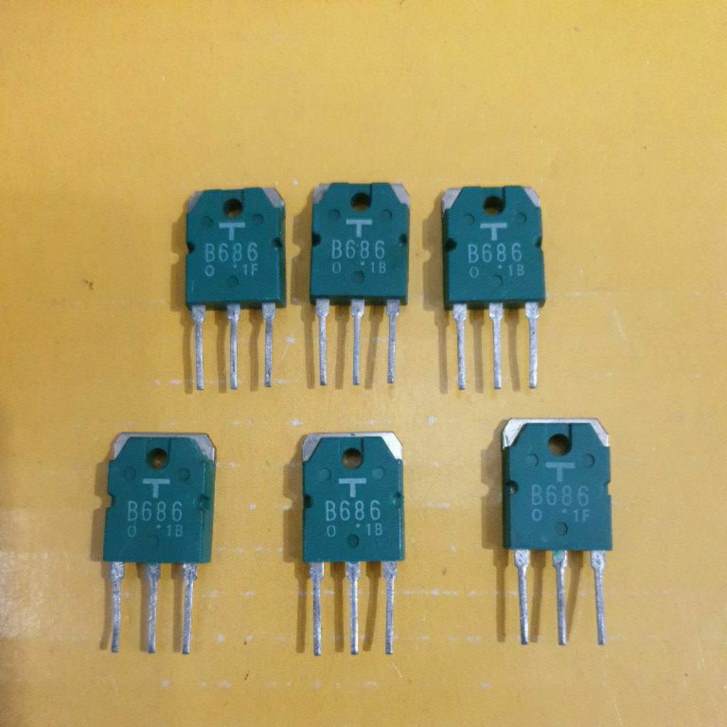 TRANSISTOR  B 686 HIJAU - TOSHIBA  ASLI ORIGINAL