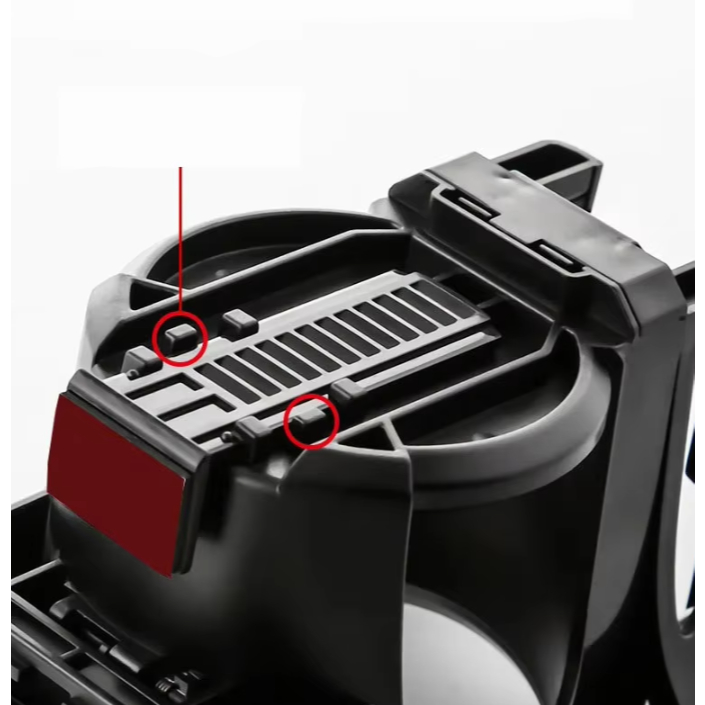 COLMER 2in1 Car Phone Holder Car Cup Holder Tempat Botol Mobil Hp Cup Botol Minuman Mobil Car Air