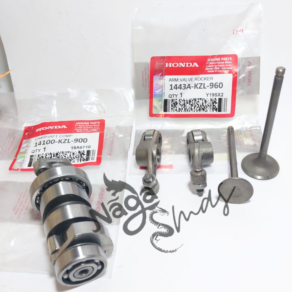 noken as camshaft beat fi Scoopy fi Vario 110 spacy fi kzl beat fi 2013-2014 + payung klep + platuk