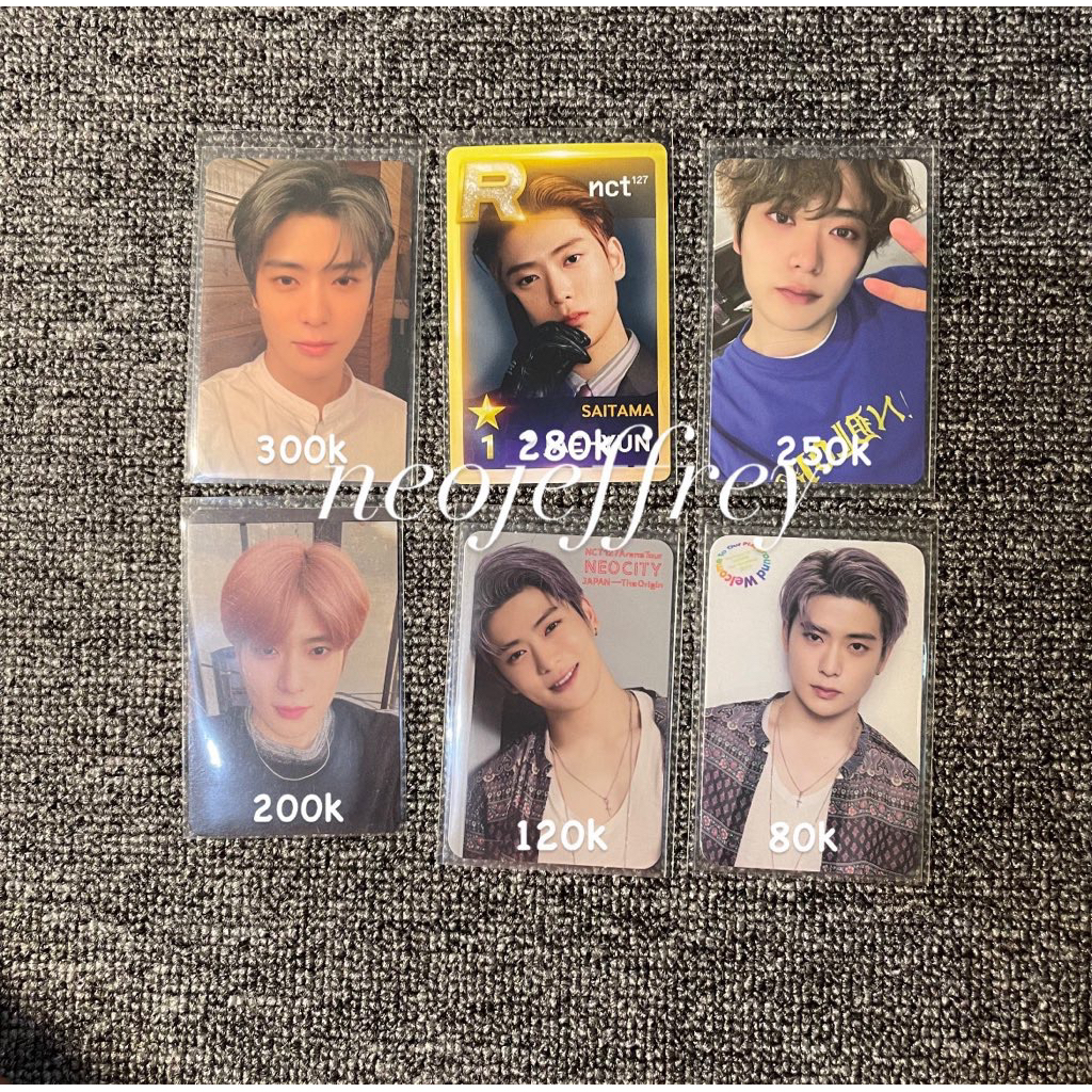 wts photocard jaehyun jumatan (punch)
