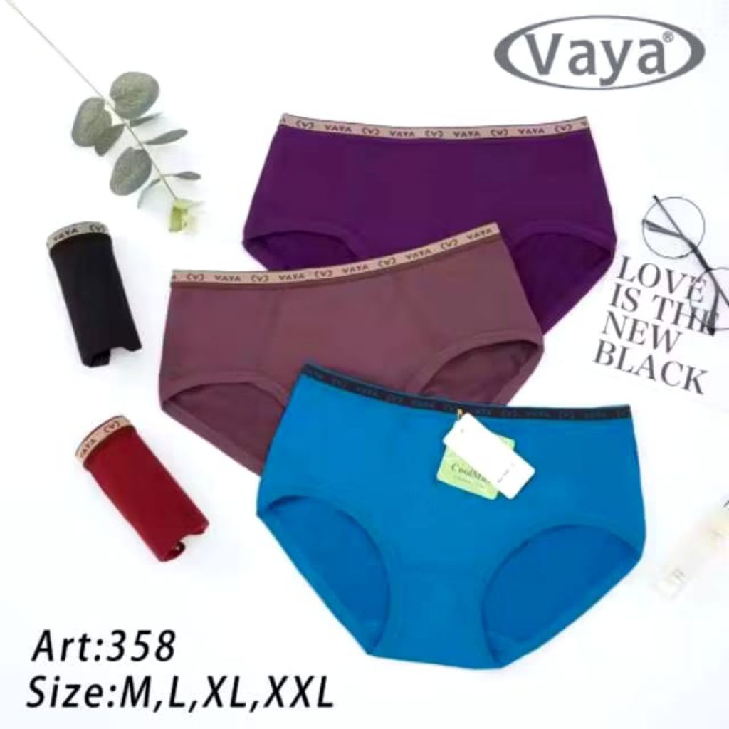 Vaya ( 3 PCS) Celana Dalam Wanita Art 358
