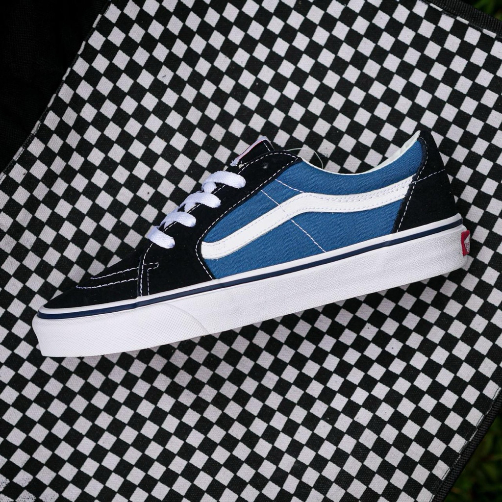 VANS SK8 LOW NAVY WHITE