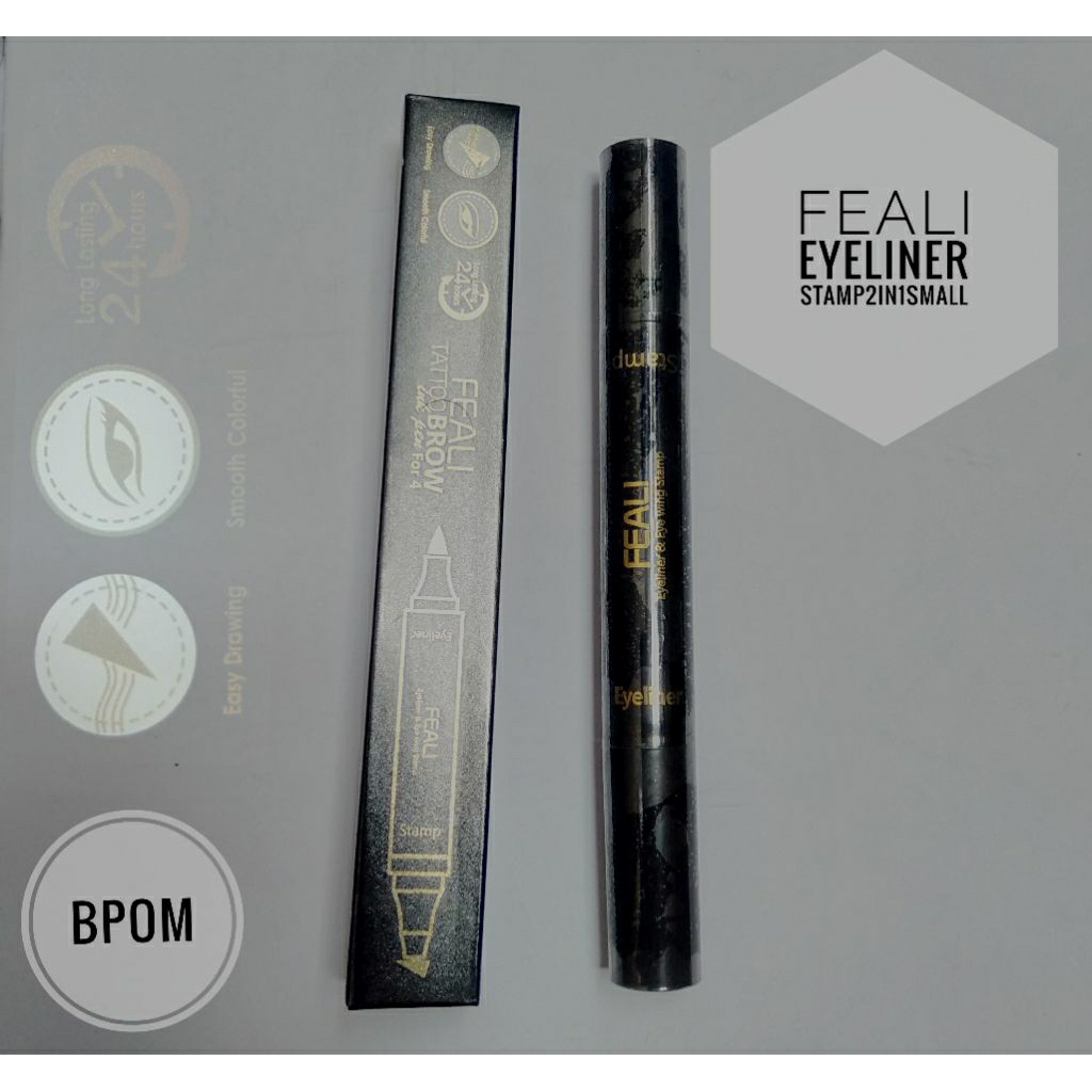 FEALI eyeliner and stamp black
