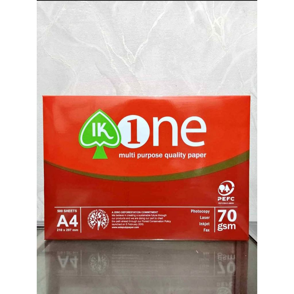 

KERTAS HVS A4 AONE 70GSM untuk fotocopy dan print