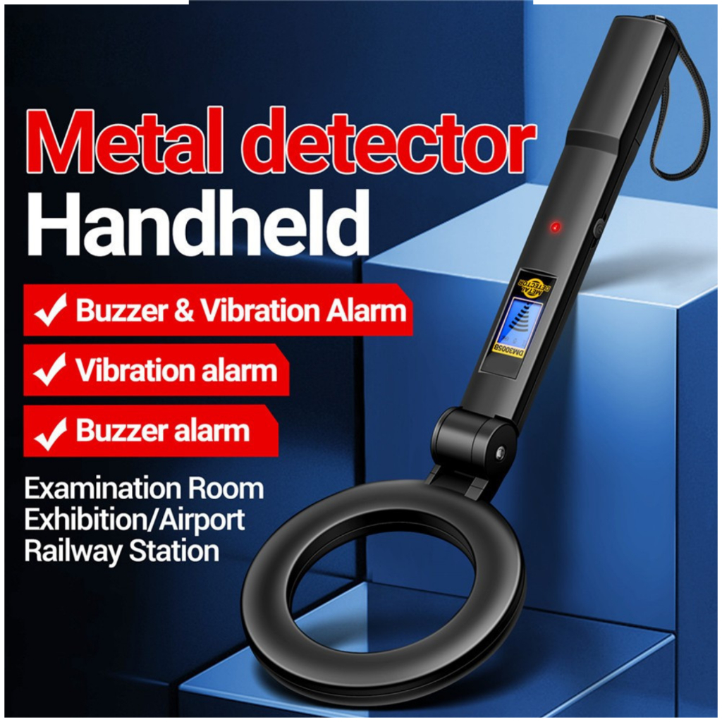 PROMO Detektor Logam Emas Dalam Tanah Jarak Jauh LED Display Vibration Buzzer Alarm - DM3005B