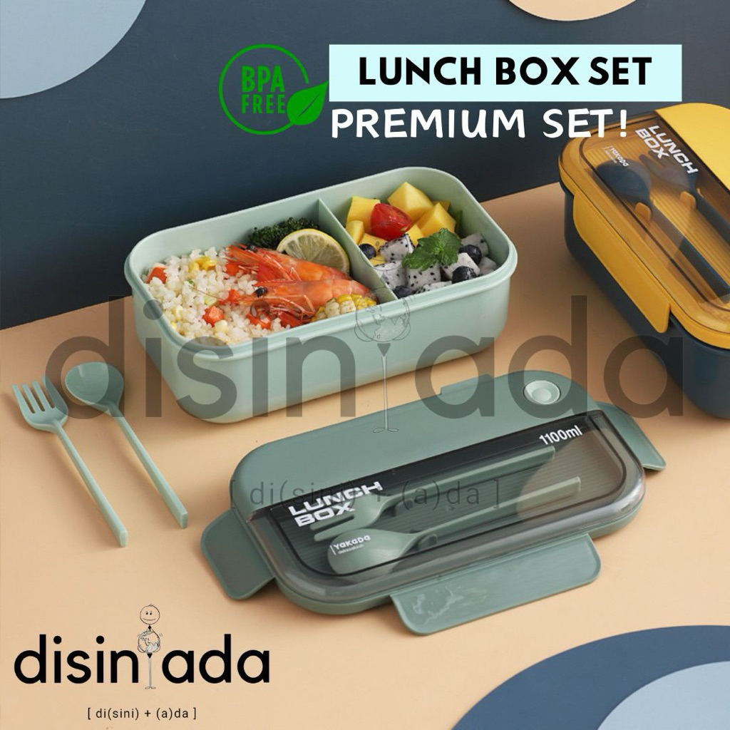 [PREMIUM SET] LunchBox Set / Kotak Makan Anak / Lunch Box