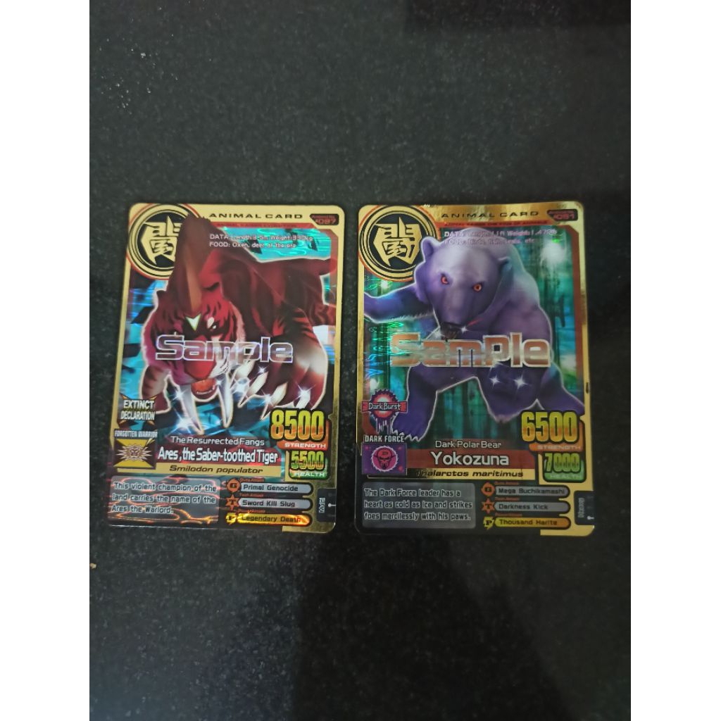 Kartu Sample Animal Kaiser