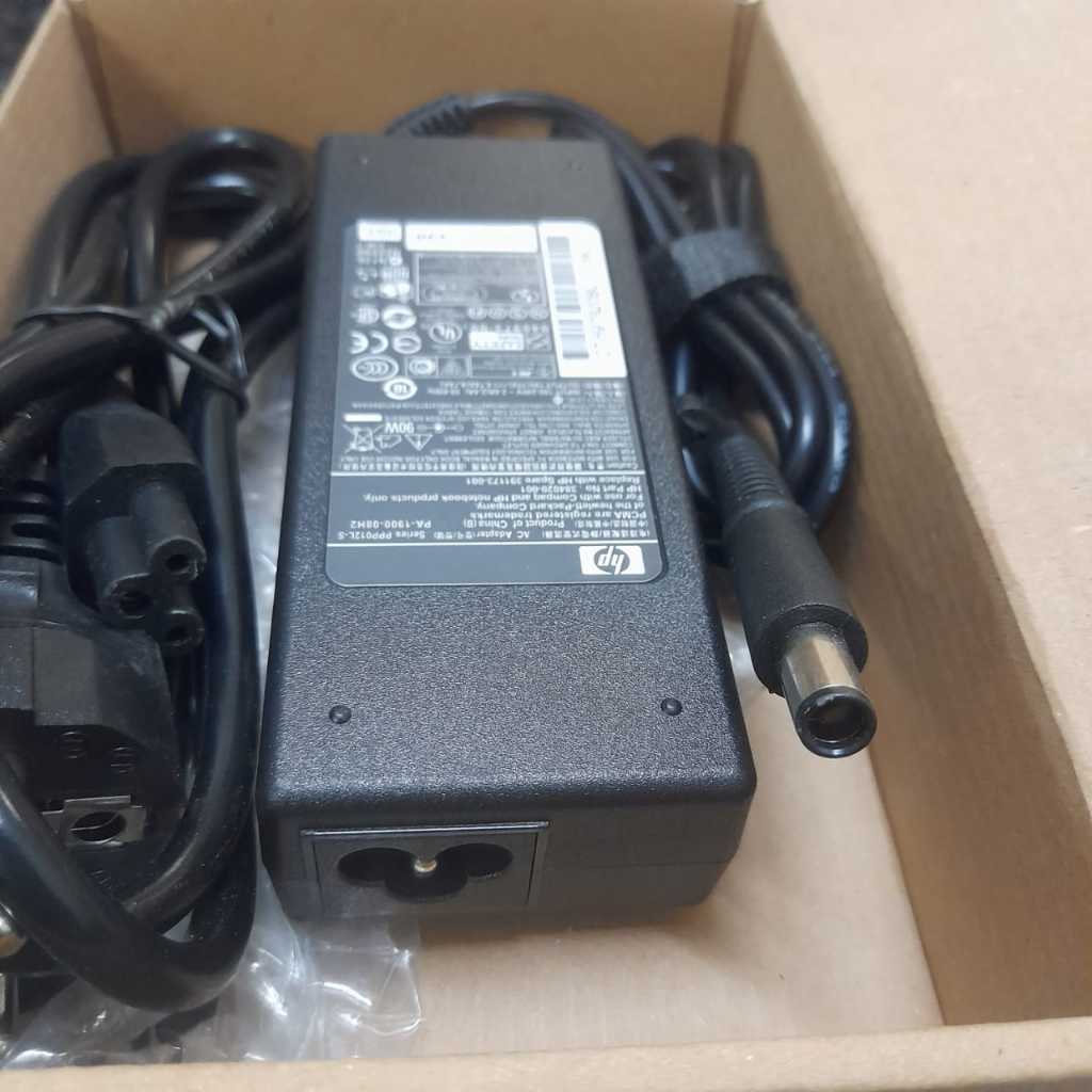 Charger Adaptor Original HP Jarum for hp 19 21 22 23 pc all-in-One