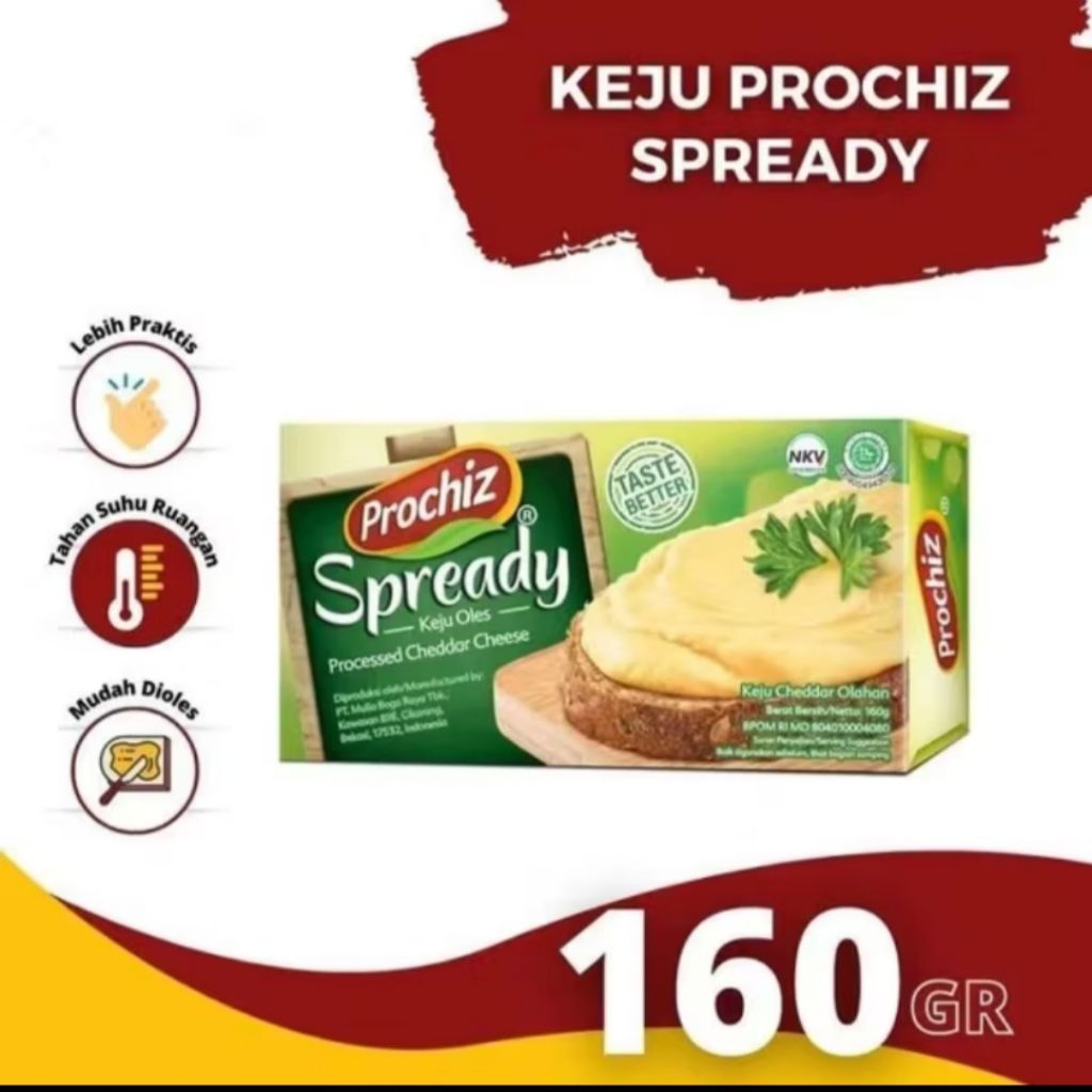 

KEJU PROCHIZ SPREADY 160GR (ED 2026)