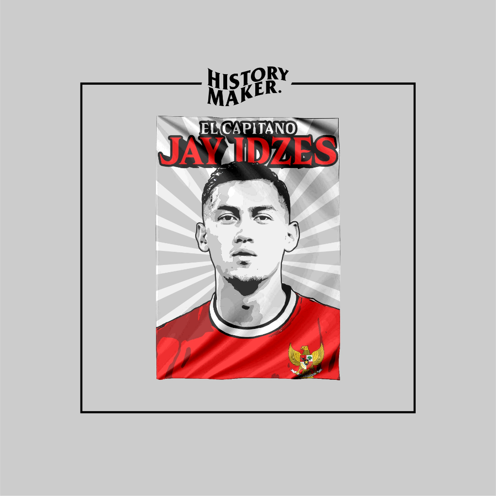 FLAG JAY IDZES TIMNAS INDONESIA