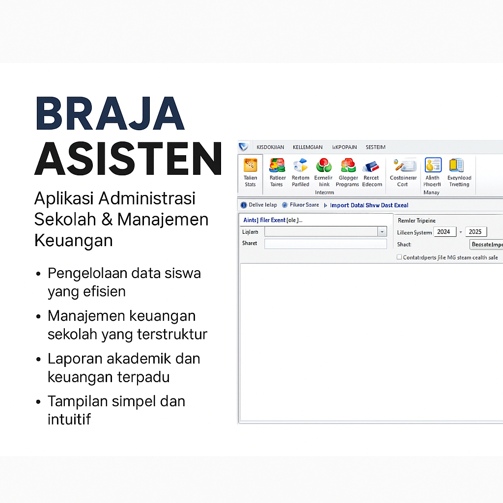 Software braja Asisten sekolah / keuangan sekolah / Pembayaran SPP
