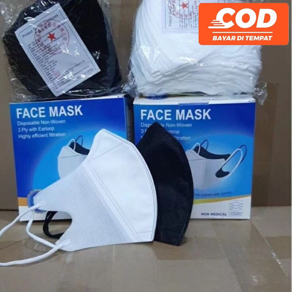 [COD] MASKER DUCKBILL / MASKER NON MEDIS / FACE MASK DUCKBILL / MASKER DUCKBILL NON PACK