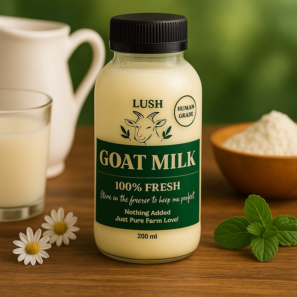 

Pasteurized Goat Milk