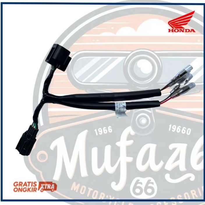 Kabel socket / Soket Kabel Spion Lampu Sein LED Vario 125 150 160 Tahun 2018-2023
