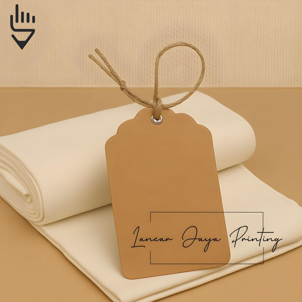 

Hangtag polos / Hangtag baju / Hangtag kemasan / Hang Tag Polos / Hangtag Coklat / Hangtag Putih