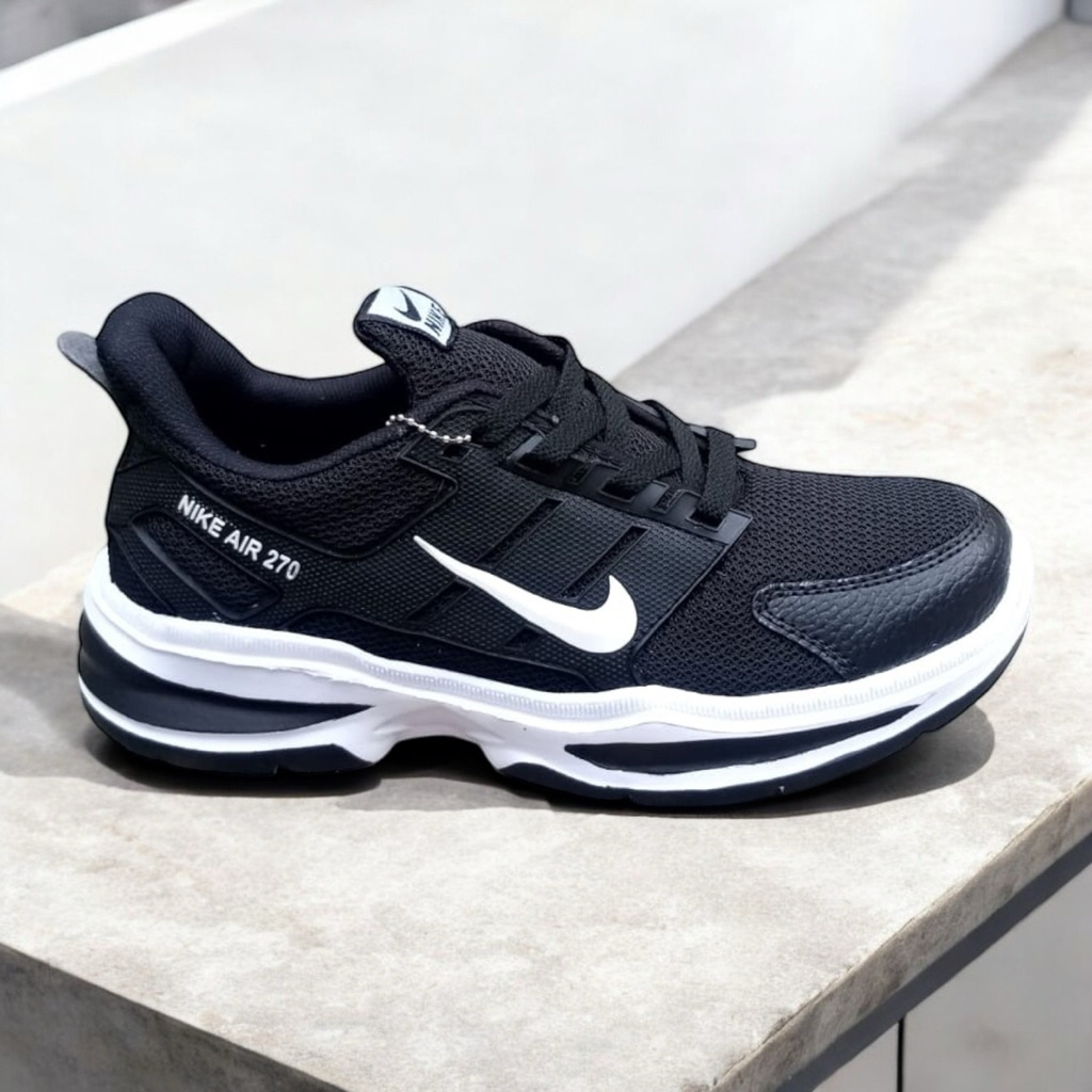 Sepatu Sekolah Hitam Putih Pria/Wanita