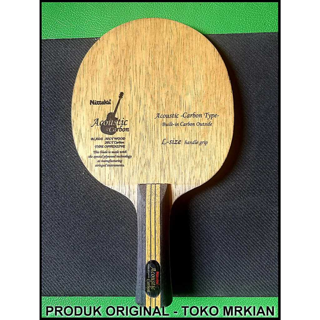 Blade Nittaku Acoustic Carbon Out