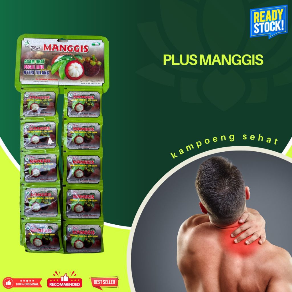 

Kapsul Plus Manggis Asam Urat Original 100% Asli
