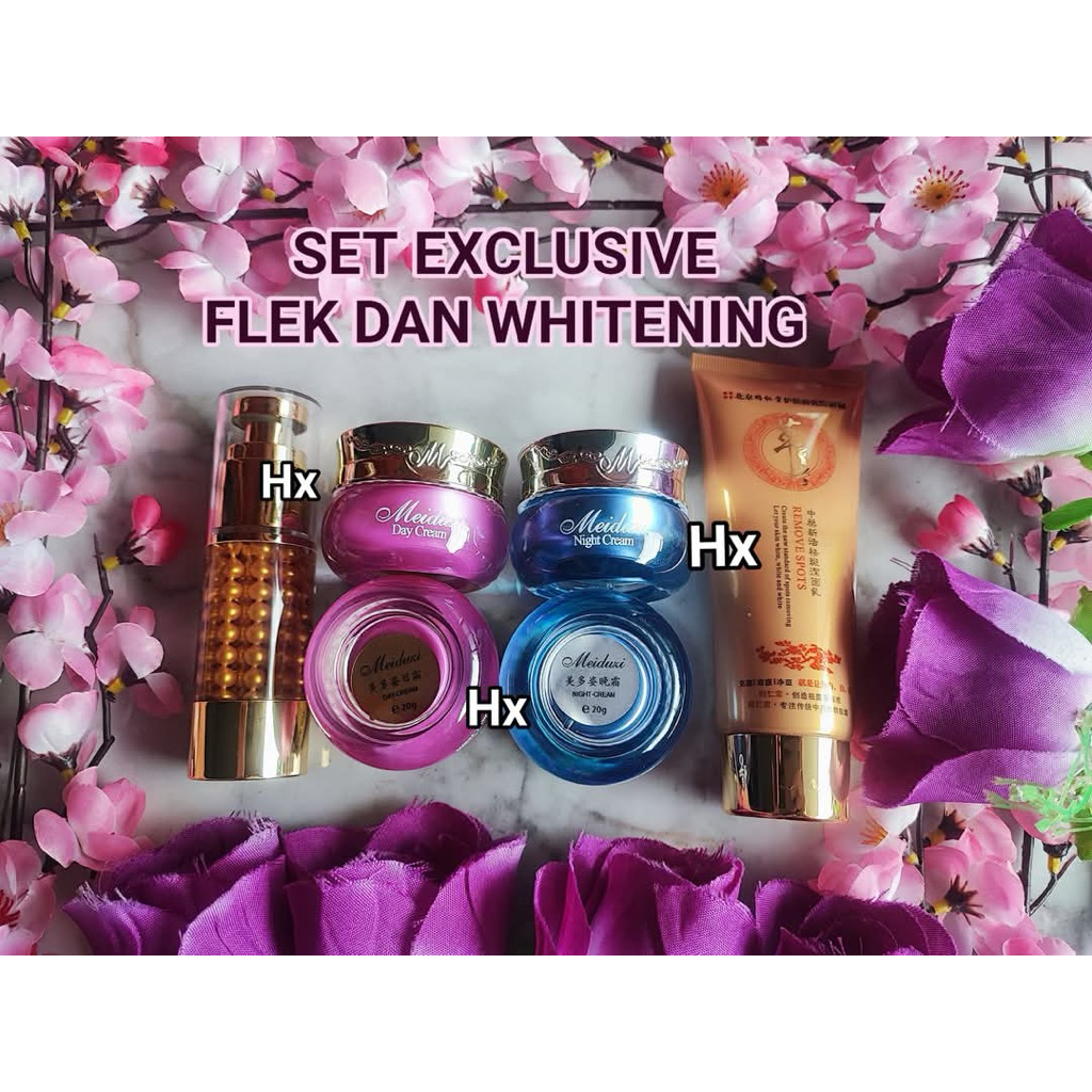SET EXCLUSIVE MEIDUZI LOGO M TAIWAN SERUM PEARL GOLD