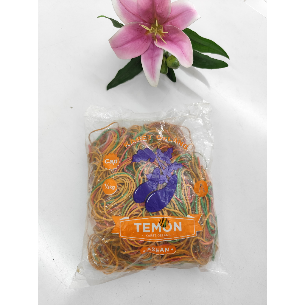 

Karet Gelang Temon Cap Terong