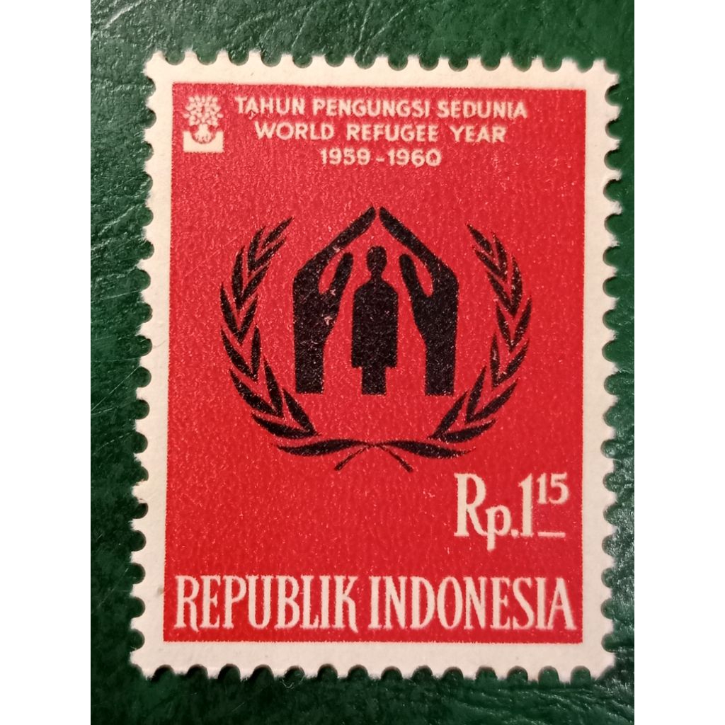 

Prangko Indonesia 1,15 Rupiah Tahun 1960 UN USED