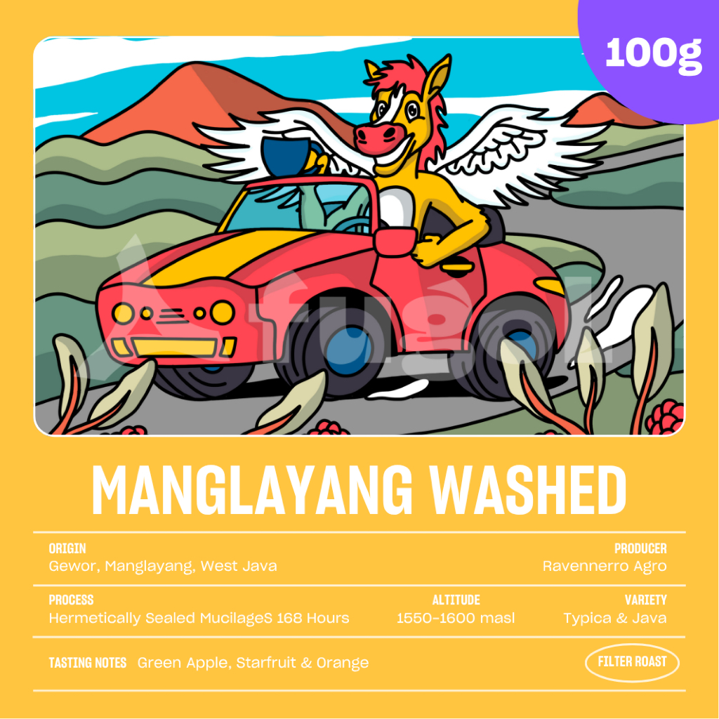 

Biji Kopi Arabika West Java Manglayang Washed (100 gram) Specialty Arabica Coffee