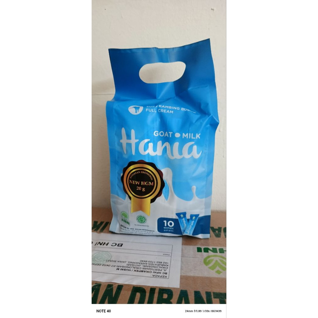 

susu kambing bubuk Hania full cream