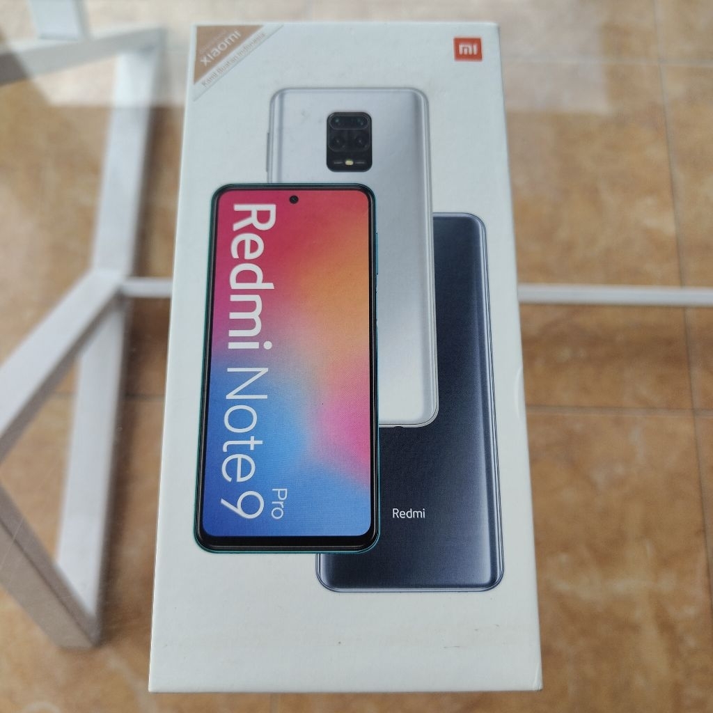 Dus Box Xiaomi Redmi NOTE 9 PRO Resmi Original Copotan