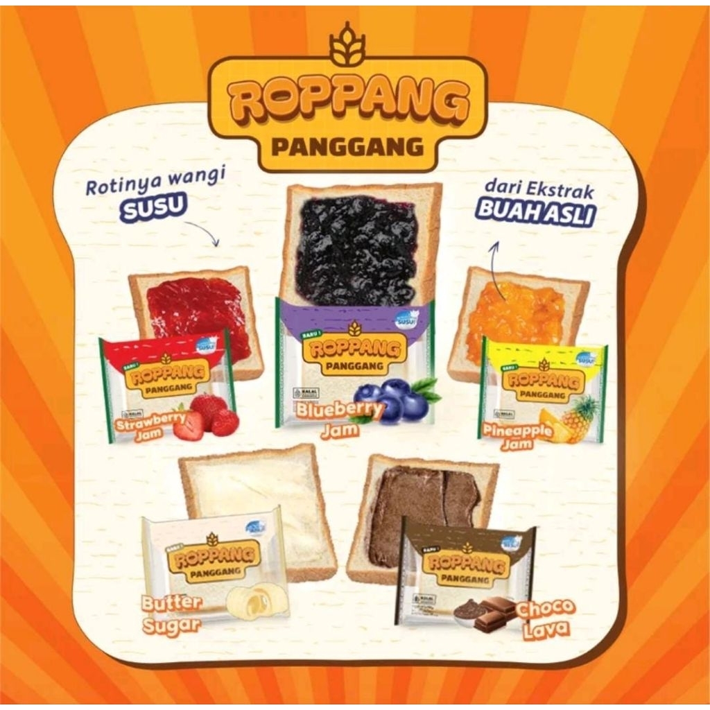 

Roti Roppang Panggang