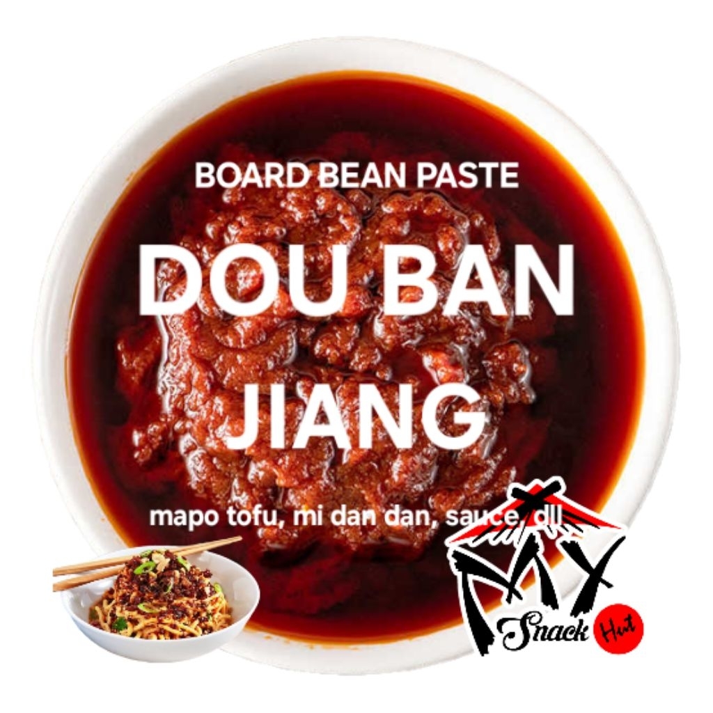 

DOU BAN JIANG 50GR CHINESE BOARD BEAN PASTE SICHUAN CHILI DOUBANJIANG SPICY SOY SAMBAL MI PASTE HALAL