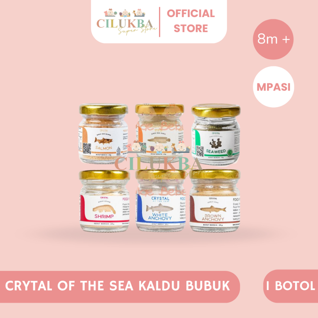 

CRYSTAL OF THE SEA KALDU BUBUK ALAMI | KALDU IKAN TERI | KALDU SALMON | KALDU IKAN GABUS | TERI INSTANT