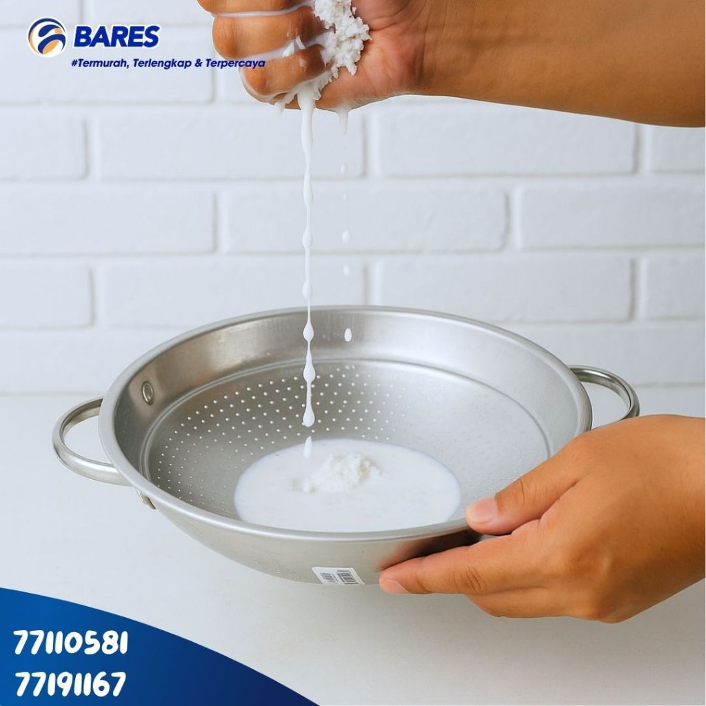 Kalo/Saringan Santan Kelapa Aluminium | Kalo Santan dan Dawet | Kalo Aluminium